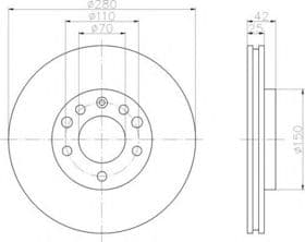 Гальмівний диск Гальмівний диск