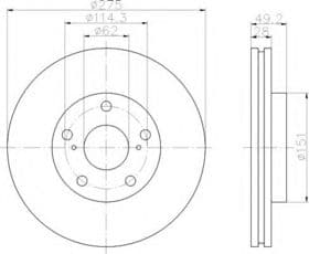 Гальмівний диск