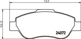 Гальмівні колодки Гальмівні колодки