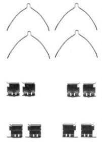 Компоненти дискових гальмівних колодок