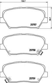 Гальмівні колодки Гальмівні колодки