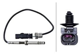 Датчик температуры выхлопных газов Behr Hella 6pt010376391