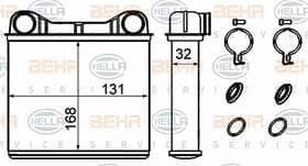 Радиатор печки