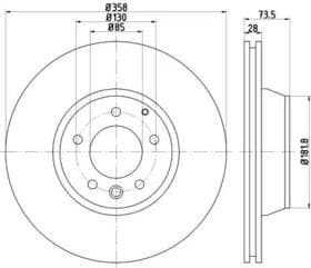 Тормозной диск Тормозной диск
