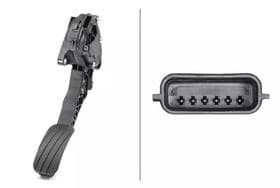 Датчик положения педали акселератора Датчик положения педали акселератора