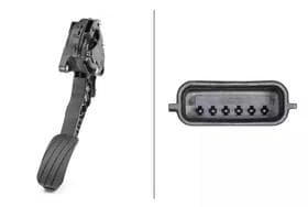 Датчик положения педали акселератора Датчик положения педали акселератора