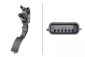 Датчик положения педали акселератора Датчик положения педали акселератора