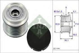 Муфта генератора