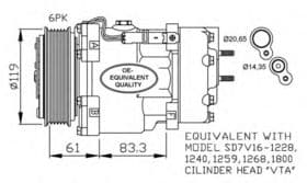 Компрессор кондиционера Компрессор кондиционера