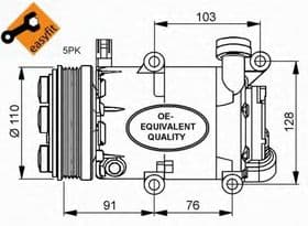 Компрессор кондиционера Компрессор кондиционера