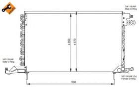 Радіатор кондиціонера