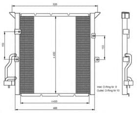 Радиатор кондиционера