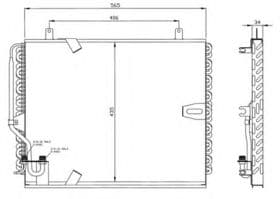 Радіатор кондиціонера