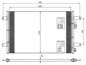 Радиатор кондиционера