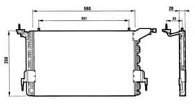 Радиатор кондиционера