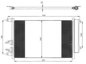 Радиатор кондиционера