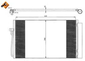 Радиатор кондиционера