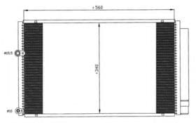 Радиатор кондиционера