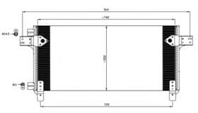 Радиатор кондиционера
