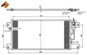 Радиатор кондиционера