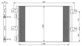 Радиатор кондиционера