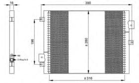 Радиатор кондиционера