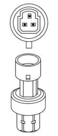 Датчик давления хладагента