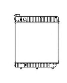 Радиатор охлаждения двигателя