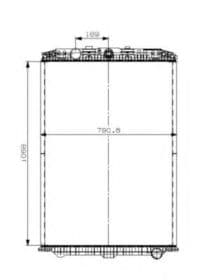 Радіатор охолодження двигуна