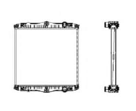 Радіатор охолодження двигуна