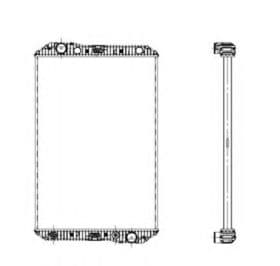 Радіатор охолодження двигуна