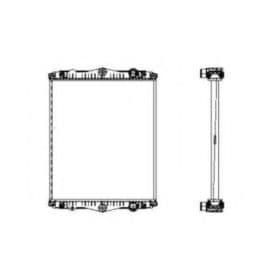 Радіатор охолодження двигуна