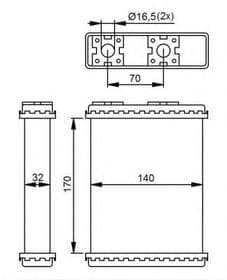 Радиатор печки