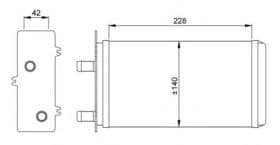 Радиатор печки