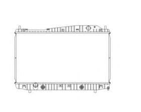 Радиатор охлаждения двигателя
