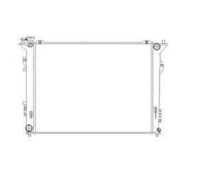 Радиатор охлаждения двигателя