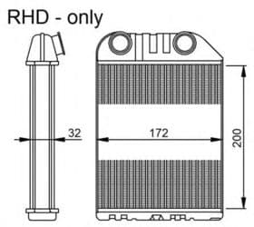 Радиатор печки