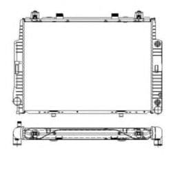 Радиатор охлаждения двигателя Радиатор охлаждения двигателя