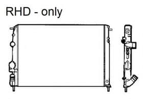 Радиатор охлаждения двигателя Радиатор охлаждения двигателя