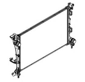 Радиатор охлаждения двигателя