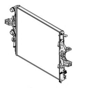 Радіатор охолодження двигуна Радіатор охолодження двигуна