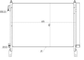 Радиатор кондиционера