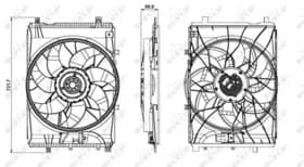 Вентилятор системы охлаждения двигателя Вентилятор системы охлаждения двигателя
