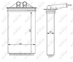 Радиатор печки