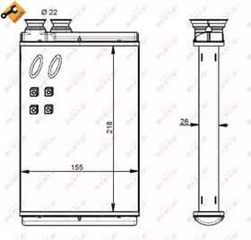Радиатор печки