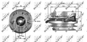 Віскомуфта вентилятора
