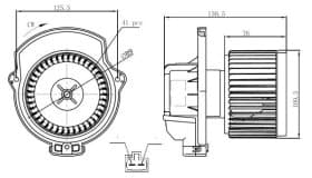 Вентилятор салона
