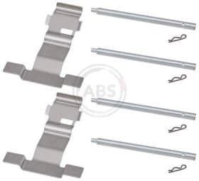 Компоненти дискових гальмівних колодок