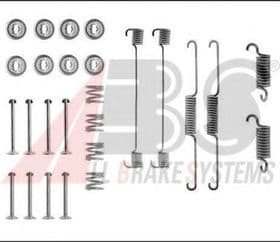 Монтажный комплект барабанных тормозных колодок