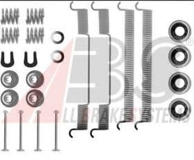 Монтажный комплект барабанных тормозных колодок